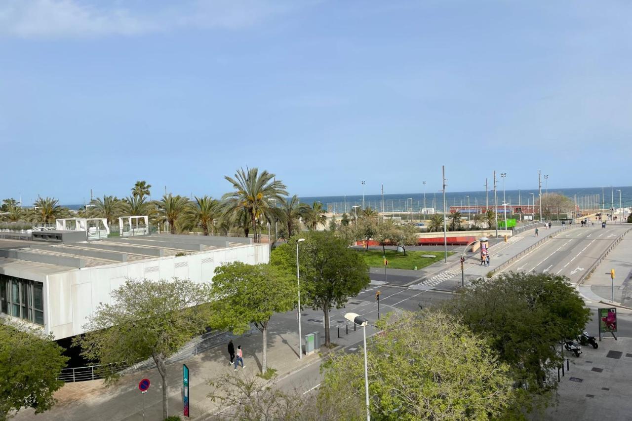 Apartment With Sea Views Next To The Beach Of Mar Bella Barcelona Exterior foto