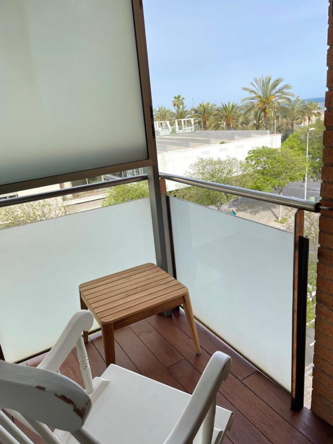 Apartment With Sea Views Next To The Beach Of Mar Bella Barcelona Exterior foto